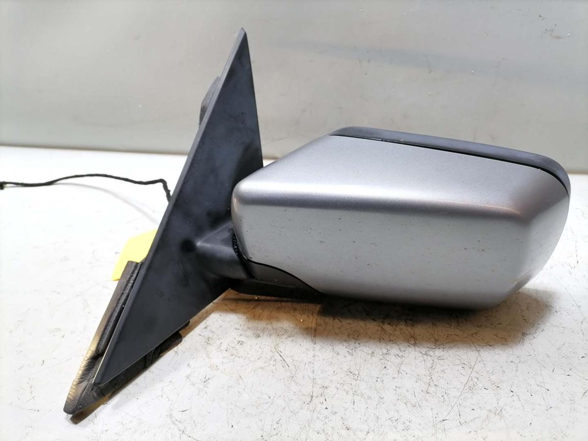 BMW 3er E46 original Au&szlig;enspiegel links elektrisch verstellbar beheizt Silbergrau A08 Bj.2004